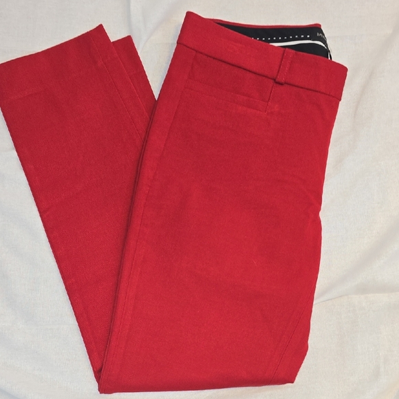 Banana Republic Sloan Bold Red Trousers - Picture 1 of 4